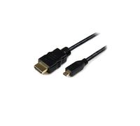 Cable HDMI de Alta Velocidad con Ethernet - STARTECH - HDMI a HDMI Micro - 50 cm - Negro