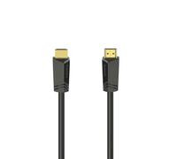 Cable HDMI™ de alta velocidad, f. macho - f. macho, 4K, éter., dorado, 7,5 m