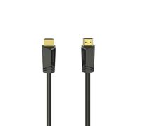 Cable HDMI™ de alta velocidad, f. macho - f. macho, 4K, éter., dorado, 7,5 m