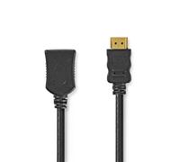 Cable HDMI de Alta Velocidad por Cable a través de Ethernet â„¢ | Conector HDMIâ„¢ | Salida HDMI â„¢ | 4K@60Hz | ARC | 10.2 Gbps | 1.00 m | Redondo | PVC | Negro | Label