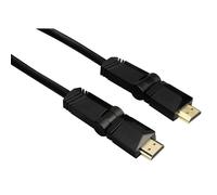 Cable HDMI De Alta Velocidad Rotativo Chapado En Oro 3M Blindado - HAMA - NUEVO
