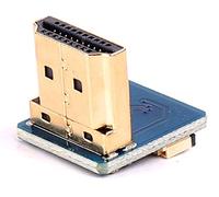 Cable HDMI de bricolaje: adaptador de enchufe HDMI de ángulo recto, cable de cinta HDMI DIY para construir cables personalizados