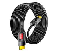 Cable HDMI de fibra óptica 8 K, 10 metros, 48 Gbps Ultra High Speed HDMI 2.1 cable 8 K @ 60 Hz 4K @ 120 Hz eARC HDCP 2.2 y 2.3 dinámico HDR Dolby Atmos compatible con Xbox, PS5/PS4, HDTV, ordenador