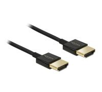 Cable HDMI Delock 3 m High Speed con Ethernet 4K 3D Negro