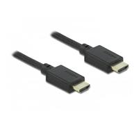 Cable HDMI DeLOCK 48 Gbps 8K 60 Hz 0,5 m Negro