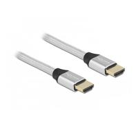 Cable HDMI Delock 48 Gbps 8K 60 Hz 3 m Plata