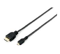 CABLE HDMI EQUIP HDMI 1.4 HIGH SPEED A MICRO HDMI 2 METROS 119308 119308
