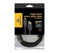 Cable HDMI/Micro HDMI M/M 4,5mGold