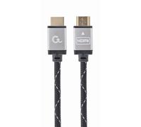 Cable HDMI Gembird CCB-HDMIL-7.5M 7,5m 4K UHD 3D ARC Chapado en Oro Negro