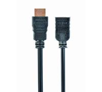 CABLE HDMI GEMBIRD EXTENSION MACHO HEMBRA V2.0 ALTA VELOCIDAD CON ETHERNET 4,5M