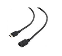 CABLE HDMI GEMBIRD EXTENSION MACHO HEMBRA V2.0 ALTA VELOCIDAD CON ETHERNET 0,5M