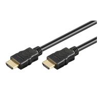 Goobay Cable HDMI de 2 m con Ethernet, 4K (2160p), contactos dorados