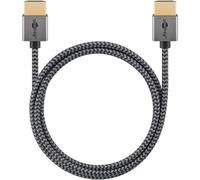 Goobay cable hdmi ultrafino, 2 m, cable hdmi 2.1 para vídeo 8k, color