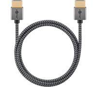 Cable HDMI Goobay 75758 2 m HDMI 2.1 8K 48 Gbit/s Gris