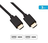 Cable HDMI High Speed HD 19 pines M/M 3m Negro