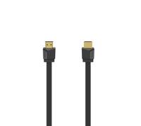 Cable HDMI™ hte vit. ""Flexi-Slim", 4K, f. macho-f. macho, Ethernet, 1,5m
