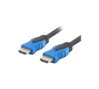 Cable hdmi lanberg ca-hdmi-20cu-0200-bk - conectores macho/macho chapados en oro - resolución hasta 3840*2160 - 20 metros -