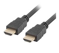 CABLE HDMI LANBERG MACHO/MACHO V1.4 ALTA VELOCIDAD 0.5M NEGRO