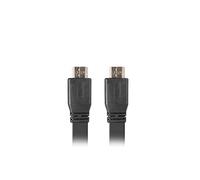 Lanberg Cable HDMI 2.0 4K Plano Macho/Macho 1.8m Negro