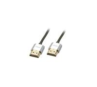 Cable HDMI - LINDY - Slim - 1m - Compatible HDMI 2.0 - Con Ethernet