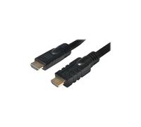 Cable HDMI LogiLink - 25 m - Negro - Soporte 4K - Ethernet, ARC, 3D, CEC, Lip-Sync