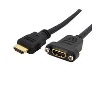 Startech Cable Hdmi De 91cm Para Montaje En Panel One Size Black