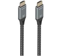 Cable HDMI 2.1 8K Aisens A150-0878/ HDMI Macho - HDMI Macho/ 10m/ Gris y Negro