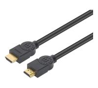 MANHATTAN CL3 - Cable HDMI de alta velocidad 4K 60Hz con Ethernet, HDR, ARC, 18 Gbps, macho a macho, negro, 16 pies | 356978