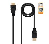 Nanocable Cable HDMI v2.0 4K Macho/Macho 2m Negro