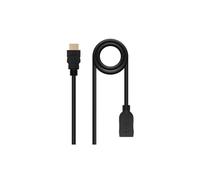 Cable HDMI - Nanocable - 10.15.1011 - 1 m - HDMI Tipo A Macho - HDMI Tipo A Hembra