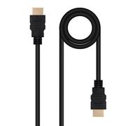 NANOCABLE 10.15.3810 - Cable HDMI V2.0 4K@60Hz 18Gbps A/M-A/M, 10m, Negro