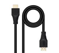 Nanocable Cable HDMI V1.4 CCS A/M-A/M, 1 m, Negro