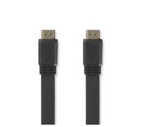 Cable HDMI Nedis CVGP34100BK30 3 m 4K Plano Alta Velocidad con Ethernet