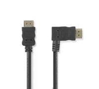 Cable HDMI Nedis CVGP34260BK15 1,5 m angulado alta velocidad 4K Ethernet
