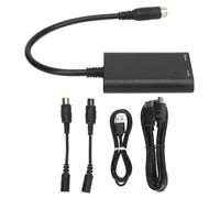 Cable HDMI para consolas de videojuegos retro, adaptador convertidor HDMI de doble interruptor para Sega Genesis Master System SNK con soporte para