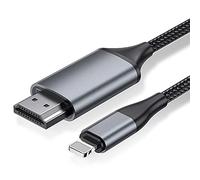 Cable HDMI para iPhone, cable convertidor HDMI para i-Phone, i-Pad o i-Pod a TV, cable de conexión HDMI, iOS 11, 12, 13, 14, salida de YouTube TV, resolución HD 1080P, 2 m