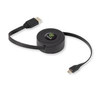 Cable HDMI retráctil 1,50 m: conexión práctica y ordenada