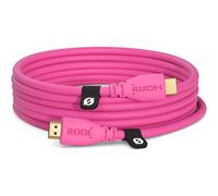 Cable HDMI rojo 3m rosa