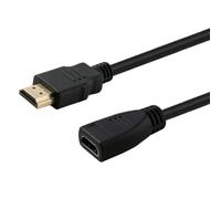 Cable HDMI Savio CL-132 1m Alta Velocidad v1.4 Macho-Hembra 4K ARC