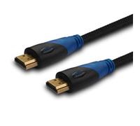 Cable HDMI Savio CL-48 2 m Nylon Trenzado 4K 3D ARC Oro