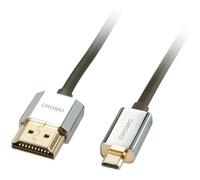 Cable HDMI Slim Lindy 2m HDMI 2.0 Ultra HD con Ethernet