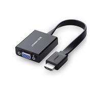 Cable HDMI Ugreen 40248 0,16m Macho/Hembra chapado en oro negro