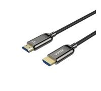 Cable HDMI UNITEK C11085GY01-20M 20m 2.1 3D ARC HDR10 48Gbps Negro