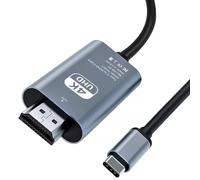 Cable HDMI USB C HDMI 4K HDMI,2M Cable USB C A HDMI Cable Displayport A HDMI Compatible con MacB Pro2017/2018,Surfac Pro 7/8/9,IPa Pro2018,Air 2020/2022,Huawei Mate 40,Vivo X80 Pro,Samsun S23 etc.