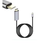 Cable HDMI USB C HDMI 4K,Plug and Play,Compatible con MacB Pro2017/2018, Surfac Pro 7/8/9, IPA Pro2018, Air 2020/2022, Huawei Mate 40, Vivo X80 Pro, Samsung S23 - Alta Resolución y Durabilidad