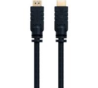 Cable HDMI V1.4 HEC NanoCable USB-A M/M 20 M c/Ferrite