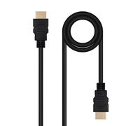 Cable HDMI V2.0 4K@60Hz 18Gbps Nanocable 1.5m Negro