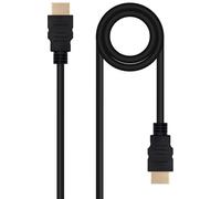 Cable HDMI V2.0 4K@60Hz 18Gbps NanoCable USB-A M/M 7 M Negro