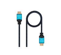 Cable HDMI V2.0 de alta velocidad con Ethernet, 4K a 60Hz, 18 Gbps, A/M-A/M, ARC 3D Ultra HD, Negro, 5.0mts