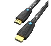 Cable HDMI Vention AAMBH 2.0 4K 2m negro chapado en oro alta resistencia